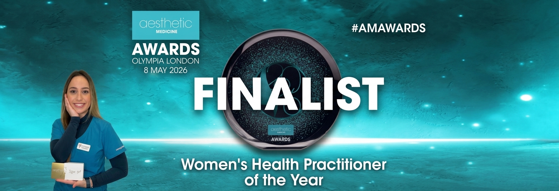 Dr Katherine, Aesthetic Medicine Awards finalist, Women's Health Practitioner of the Year