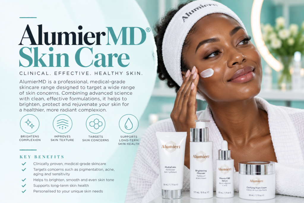 AlumierMD skincare at JK Aesthetics London