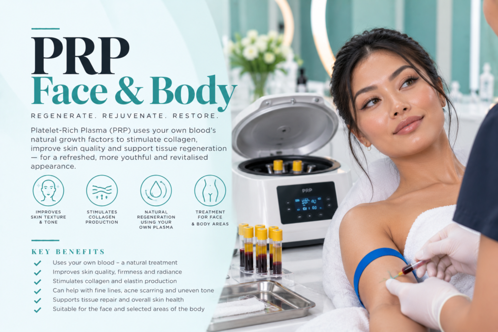 PRP face and microneedling at JK Aesthetics London