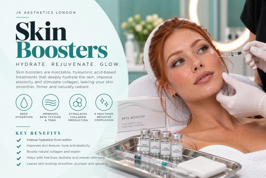 Skin boosters at JK Aesthetics London